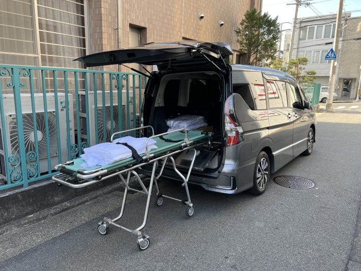 体搬送　空輸　長距離搬送　大阪　神戸