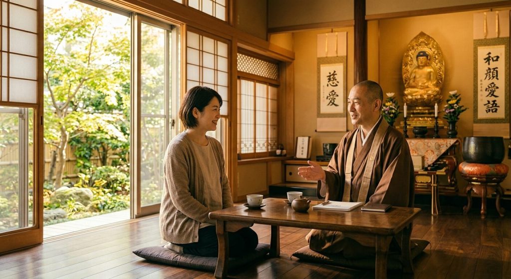 堺市で安心のお坊さん紹介・僧侶派遣を行う結びの燈