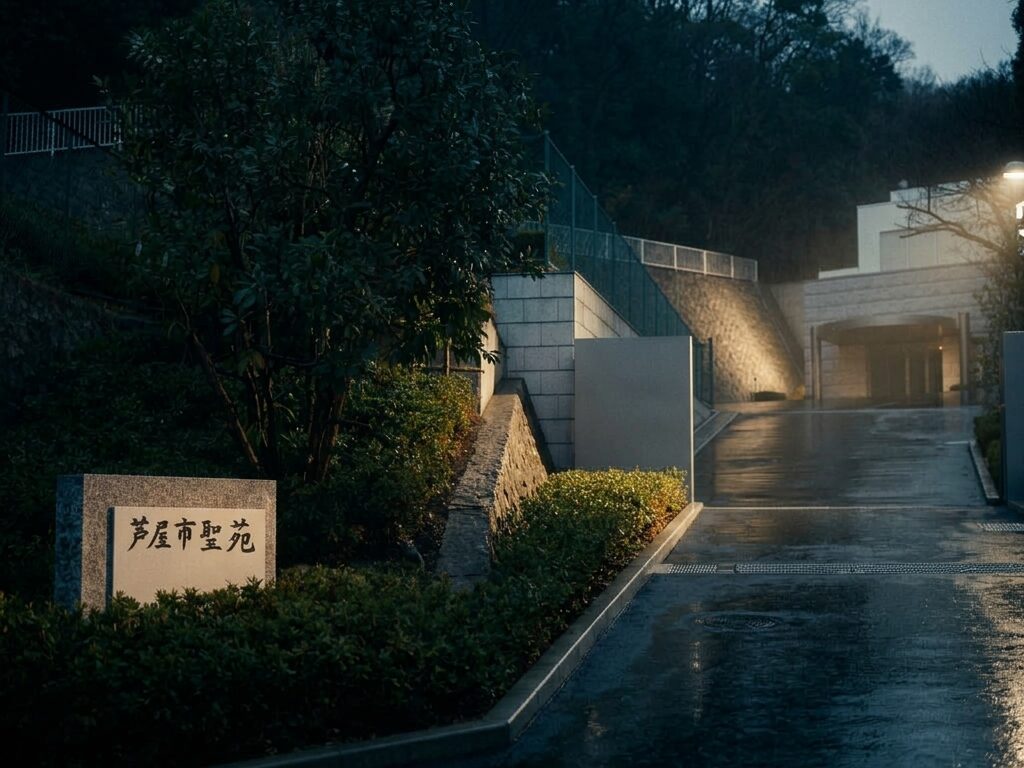 芦屋市　蘆屋聖苑 家族葬 大阪 神戸 大阪府 兵庫県 奈良県 京都府 和歌山県 三重県 滋賀県 土地 家屋 会社 工場 お店 井戸 霊障 お祓い 供養 先祖供養・水子供養 祈禱 祈願 お坊さん紹介 派遣 格安 定額 御布施