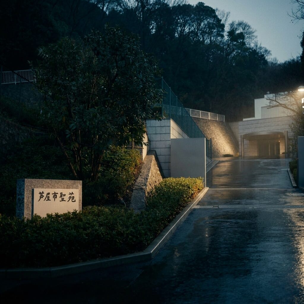 芦屋市　蘆屋聖苑 家族葬 大阪 神戸 大阪府 兵庫県 奈良県 京都府 和歌山県 三重県 滋賀県 土地 家屋 会社 工場 お店 井戸 霊障 お祓い 供養 先祖供養・水子供養 祈禱 祈願 お坊さん紹介 派遣 格安 定額 御布施