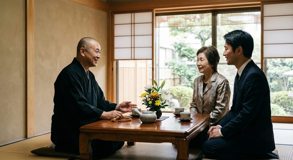 箕面市 お坊さん 紹介 派遣 格安 低額 お布施